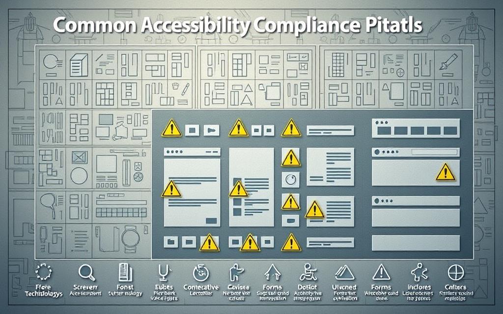 accessibility compliance pitfalls diagram
